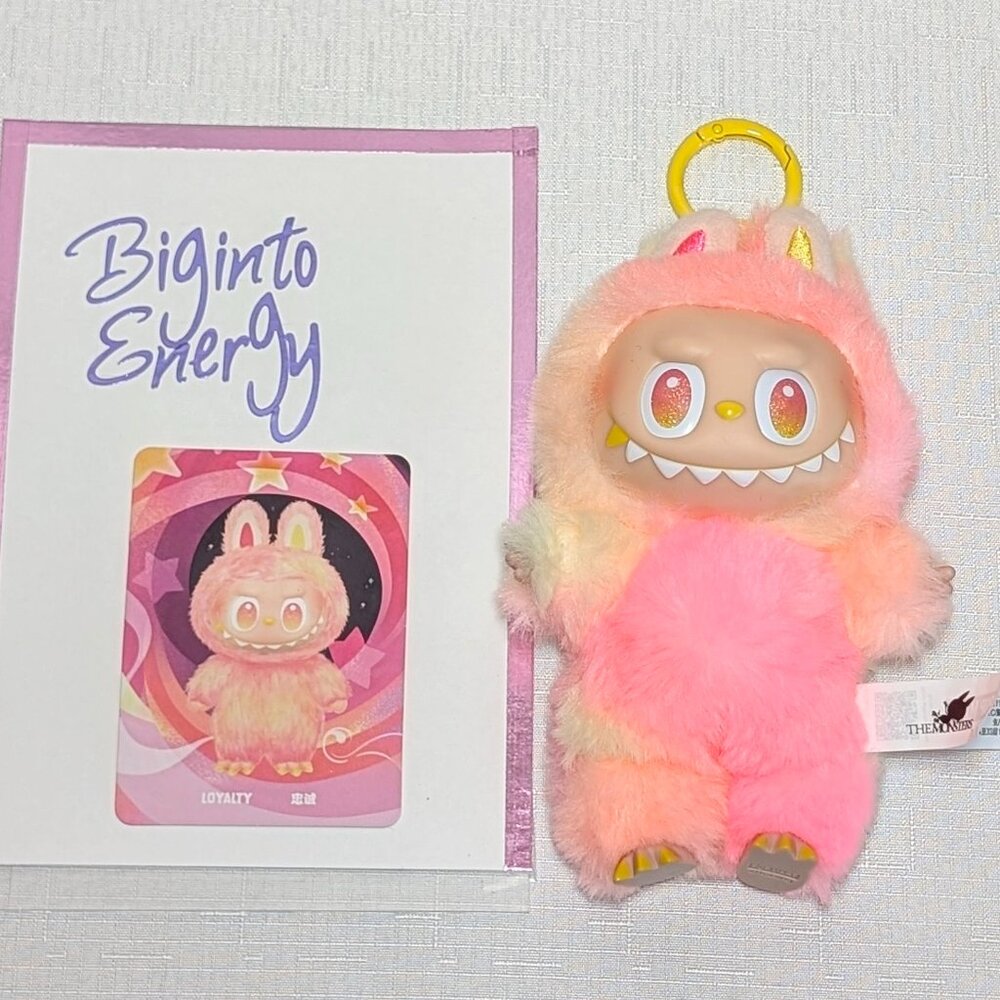 Authentic POP MART The Monsters BIG INTO ENERGY Vinyl Plush LOYALTY Labubu - Picture 5 of 10